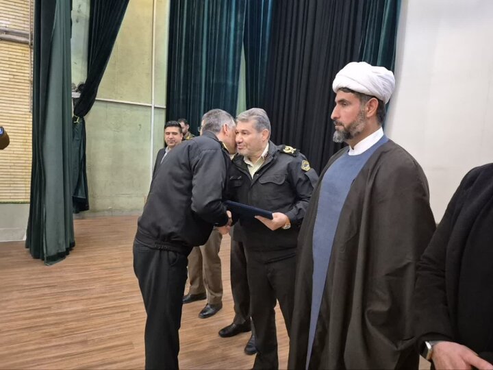 تصاویر/ آیین تکریم و معارفه فرمانده انتظامی شهرستان کامیاران