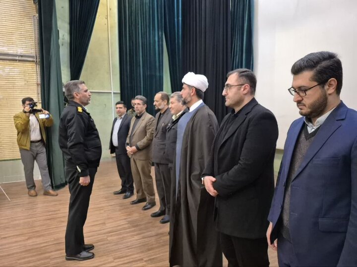 تصاویر/ آیین تکریم و معارفه فرمانده انتظامی شهرستان کامیاران