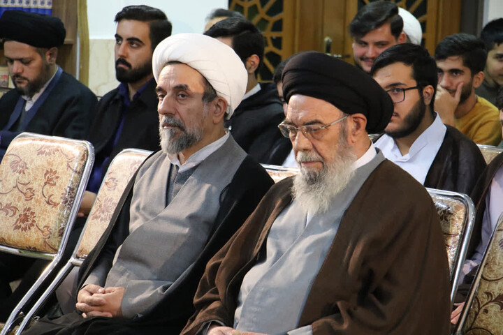 تصاویر|آیین تجلیل از حافظان قرآن مدرسه علمیه شهید طباطبایی نژاد