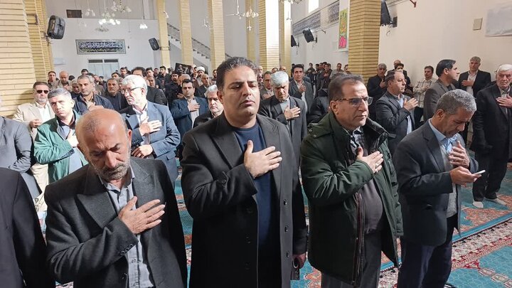 تصاویر/مراسم گرامیداشت سالروز شهادت حاج قاسم در کوهدشت