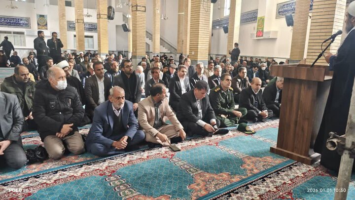 تصاویر/مراسم گرامیداشت سالروز شهادت حاج قاسم در کوهدشت