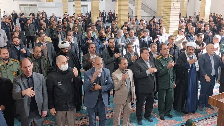 تصاویر/مراسم گرامیداشت سالروز شهادت حاج قاسم در کوهدشت