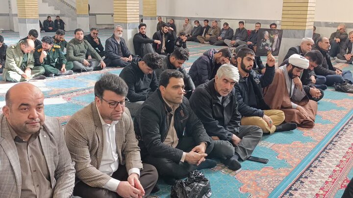 تصاویر/مراسم گرامیداشت سالروز شهادت حاج قاسم در کوهدشت