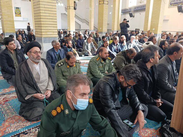 تصاویر/مراسم گرامیداشت سالروز شهادت حاج قاسم در کوهدشت