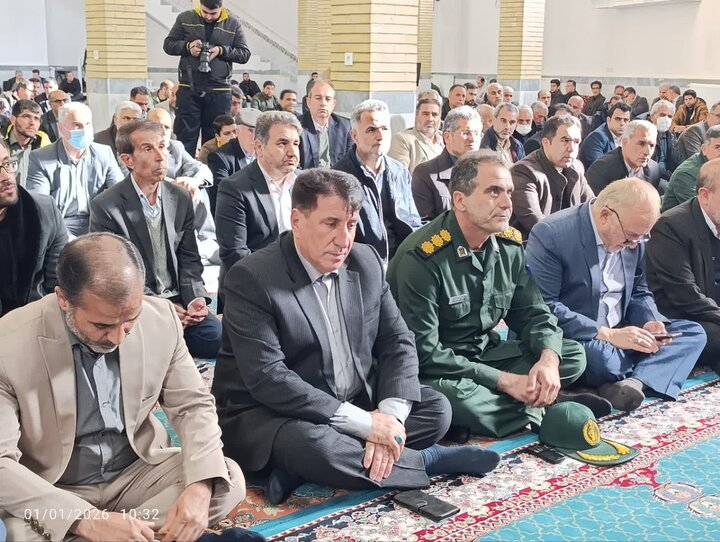 تصاویر/مراسم گرامیداشت سالروز شهادت حاج قاسم در کوهدشت