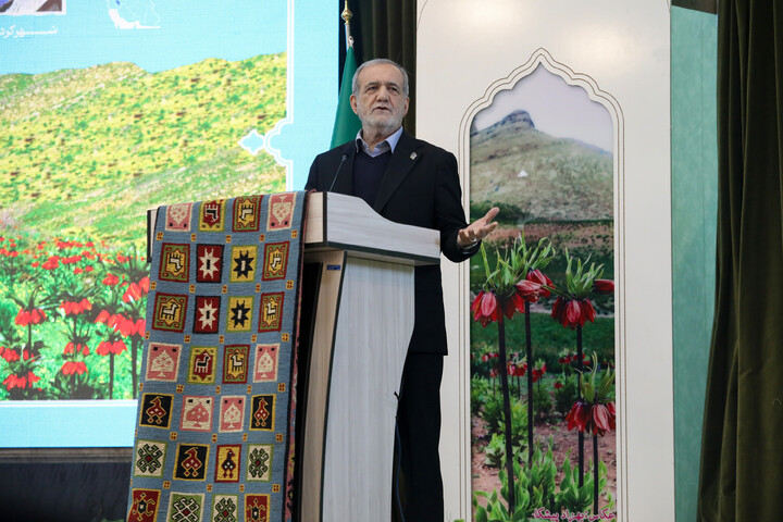 تصاویر/ سفر رئیس جمهور به چهارمحال و بختیاری