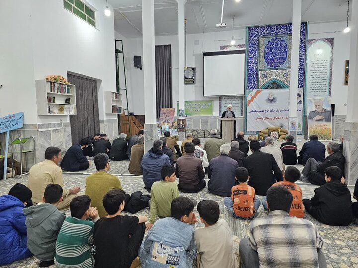 تصاویر/یادواره شهدای روستای وینسار و سالگرد شهادت حاج قاسم