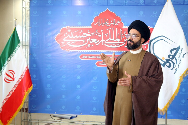 تصاویر/ حواشی همایش تجلیل از مبلغان بین‌المللی اربعین حسینی