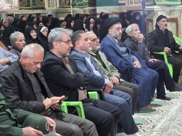 تصاویر/مراسم سالگرد شهادت حاج قاسم سلیمانی درآستان مقدس هلال بن علی