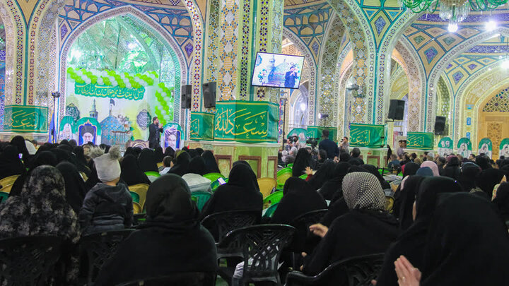 تصاویر/مراسم سالگرد شهادت حاج قاسم سلیمانی درآستان مقدس هلال بن علی