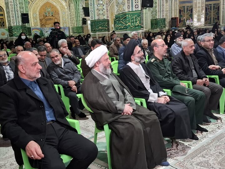 تصاویر/مراسم سالگرد شهادت حاج قاسم سلیمانی درآستان مقدس هلال بن علی