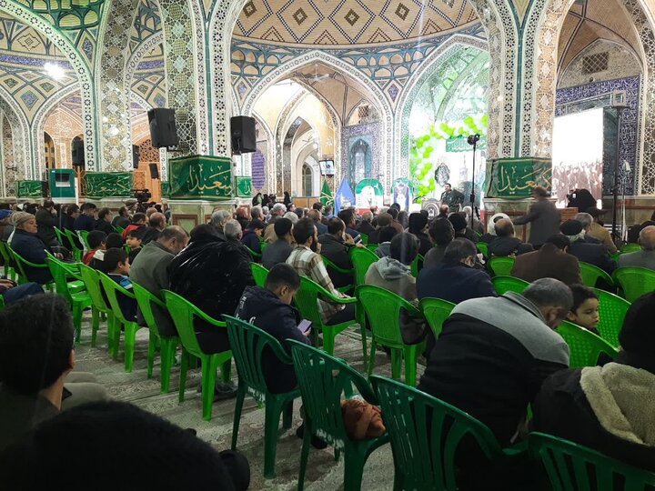 تصاویر/مراسم سالگرد شهادت حاج قاسم سلیمانی درآستان مقدس هلال بن علی