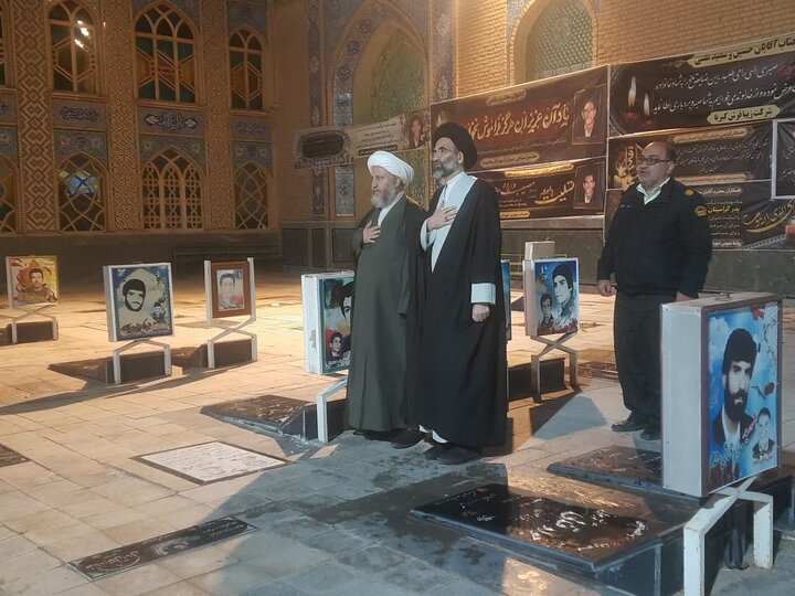 تصاویر/مراسم سالگرد شهادت حاج قاسم سلیمانی درآستان مقدس هلال بن علی