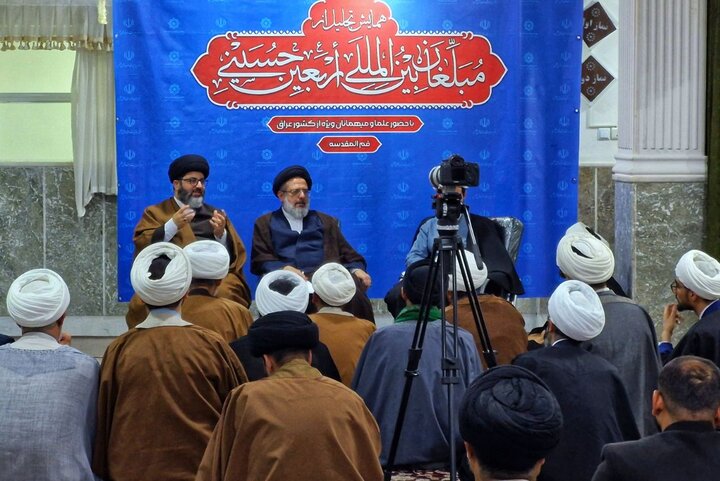 تصاویر/ نشست صمیمی مبلغان اربعین با معاون بین‌الملل حوزه‌های علمیه کشور