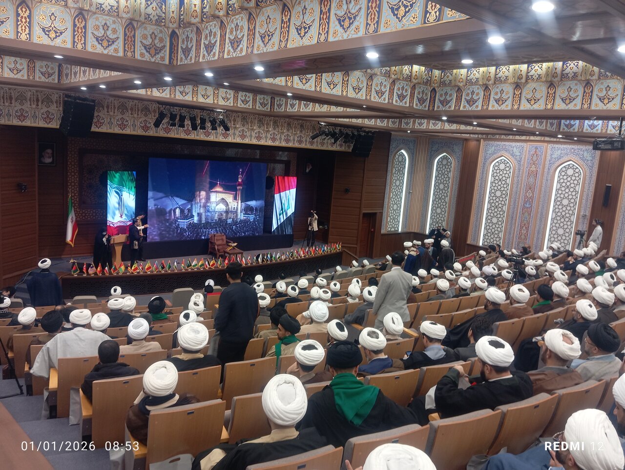 همایش تجلیل از مبلغان بین‌المللی اربعین حسینی ۱۴۰۴ در قم در حال برگزاری است