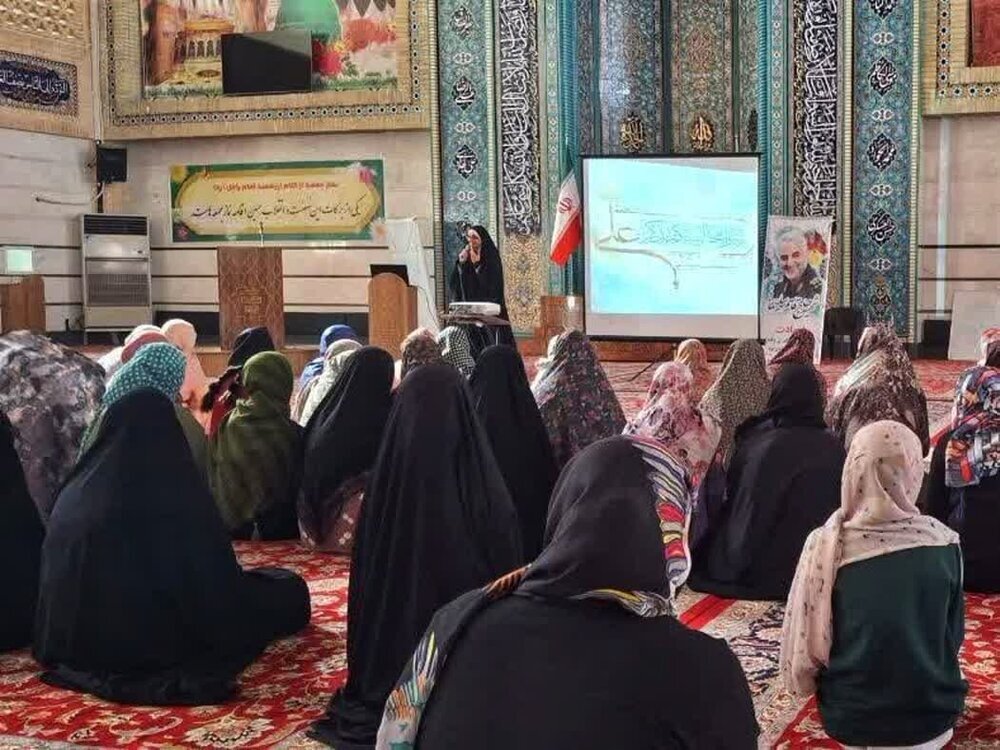 ثبت ‌نام ۱۳۰ بانوی معتکف در مسجد قمر بنی‌هاشم(ع) کرمانشاه