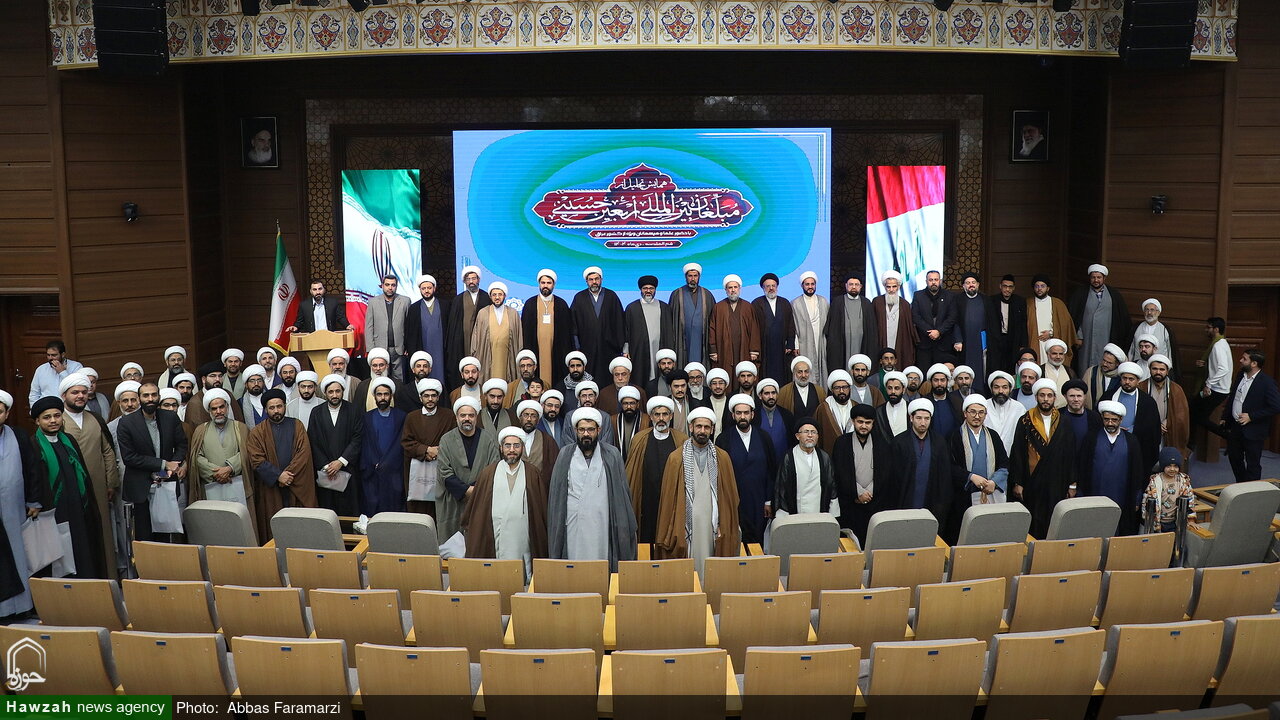 فیلم | گوشه‌هایی از همایش تجلیل از مبلغان بین‌المللی اربعین حسینی