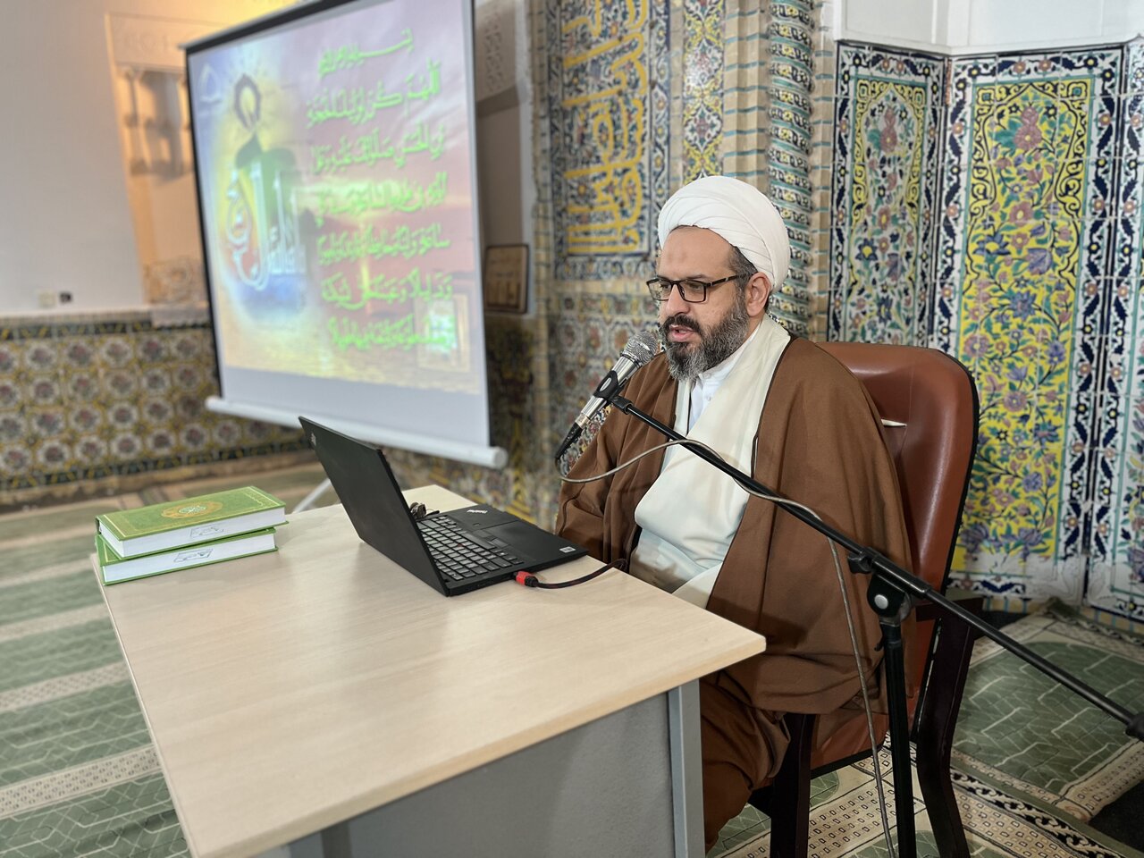 اختتامیه جشنواره علامه حلی مدرسه علمیه ابراهیمیه کرمان با تقدیر از طلاب پژوهشگر برگزار شد+عکس