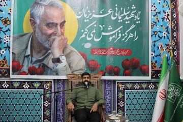 تصاویر/ ویژه برنامه یادبود سردار دلها در شهر جوپار