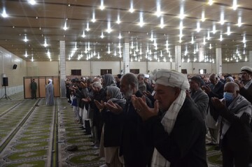 تصاویر/آیین عبادی سیاسی نماز جمعه شهرستان زهک