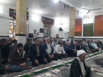 نماز جمعه چغادک به روایت تصویر