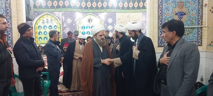 تصاویر/سالگرد ارتحال ابوالشهیدحجت‌الاسلام رحمتی درآران و بیدگل