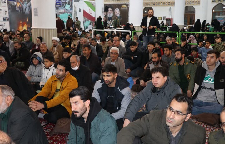 ششمین سالروز شهادت سردار شهید حاج قاسم سلیمانی و علامه مصباح یزدی در شهرستان نظرآباد