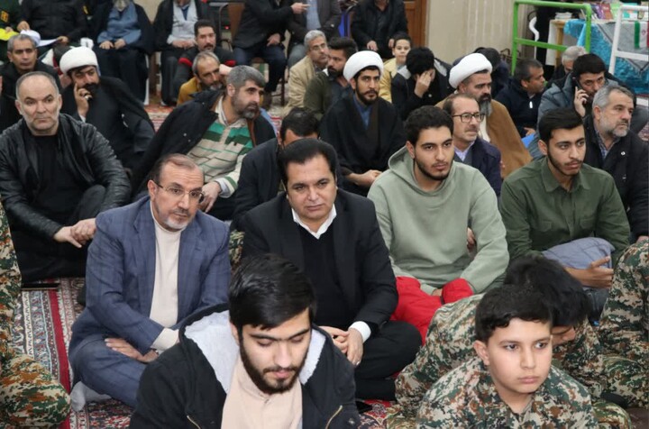 ششمین سالروز شهادت سردار شهید حاج قاسم سلیمانی و علامه مصباح یزدی در شهرستان نظرآباد