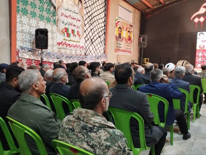 تصاویر/ برگزاری یادواره شهدا و روز سعدآباد