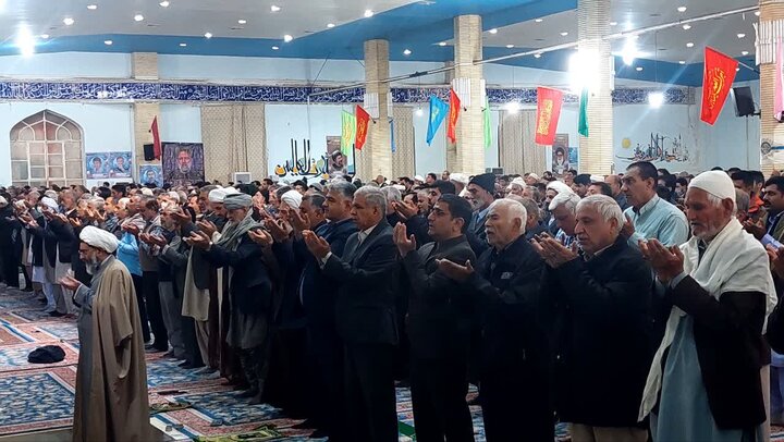 تصاویر/ آیین عبادی سیاسی نماز جمعه شهرستان زابل