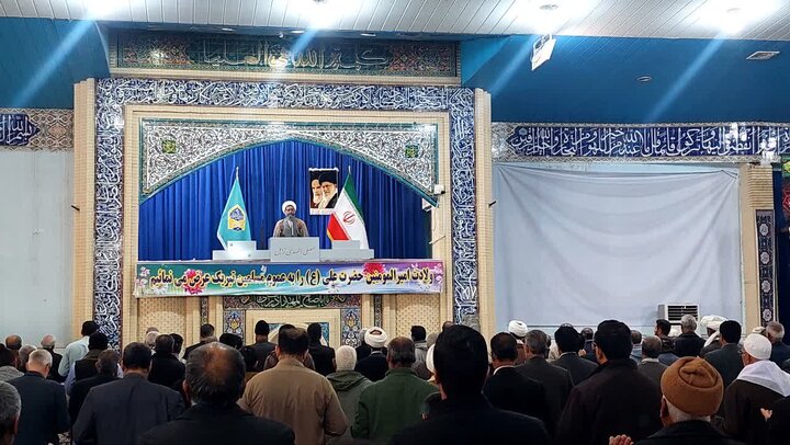 تصاویر/ آیین عبادی سیاسی نماز جمعه شهرستان زابل