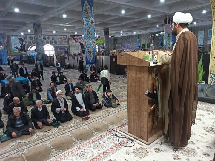 تصاویر/ نمازعبادی سیاسی جمعه کاشان