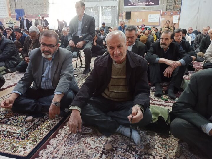 تصاویر/ نمازعبادی سیاسی جمعه کاشان