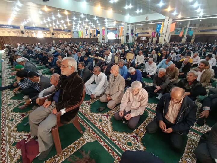 تصاویر/ آیین عبادی سیاسی نمازجمعه امروز شهر بوشهر