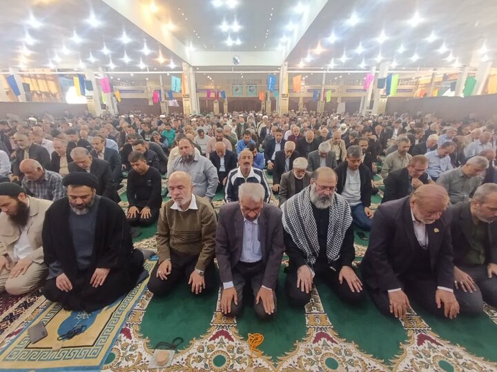 تصاویر/ آیین عبادی سیاسی نمازجمعه امروز شهر بوشهر