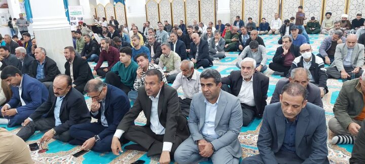 نمازجمعه امروز شهر م به روایت تصاویر