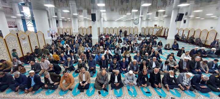 نمازجمعه امروز شهر م به روایت تصاویر