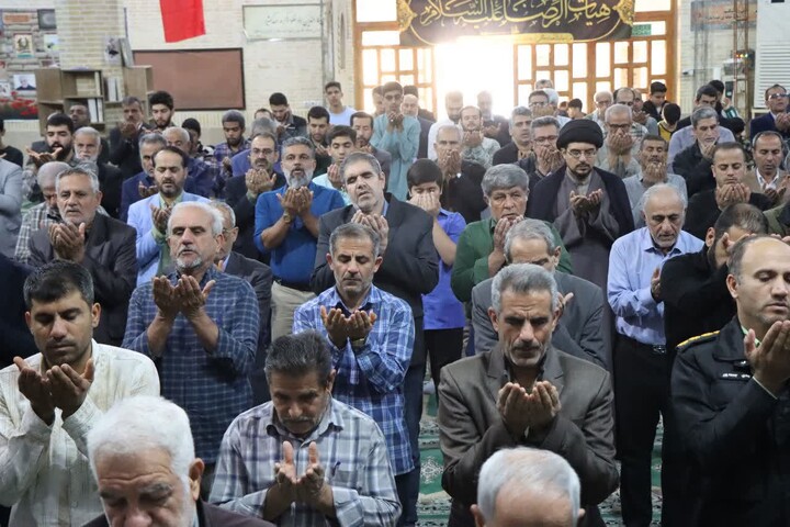 نماز جمعه عالیشهر به روایت تصویر