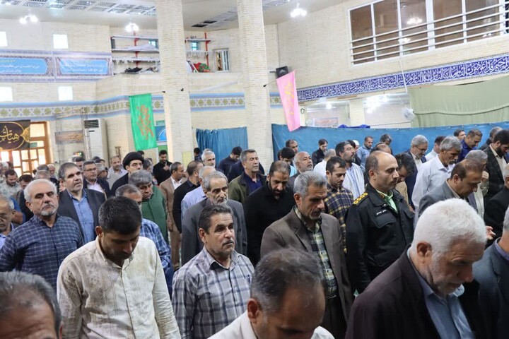 نماز جمعه عالیشهر به روایت تصویر