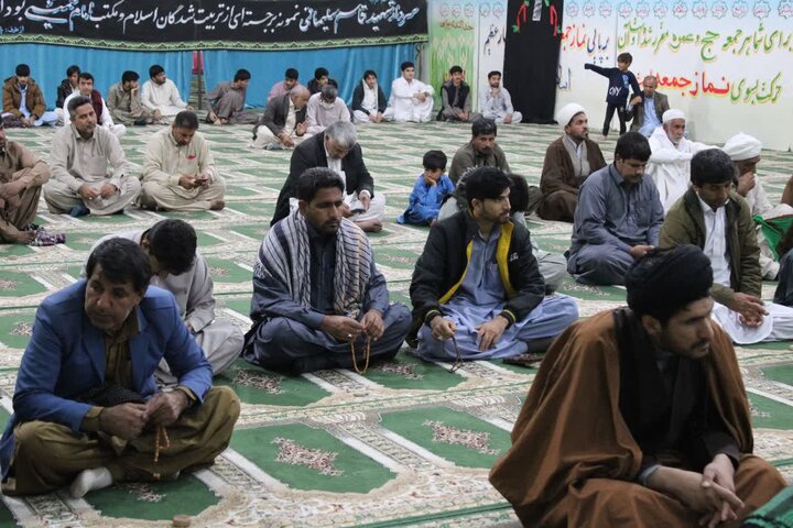 تصاویر/ آیین عبادی سیاسی نماز جمعه شهرستان دلگان