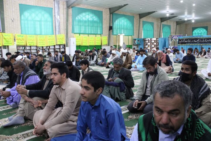 تصاویر/ آیین عبادی سیاسی نماز جمعه شهرستان دلگان