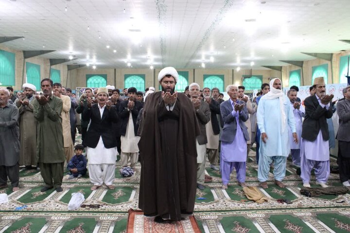 تصاویر/ آیین عبادی سیاسی نماز جمعه شهرستان دلگان