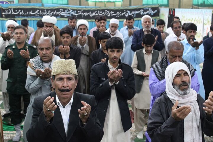 تصاویر/ آیین عبادی سیاسی نماز جمعه شهرستان دلگان