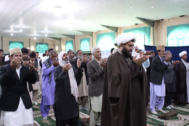 تصاویر/ آیین عبادی سیاسی نماز جمعه شهرستان دلگان