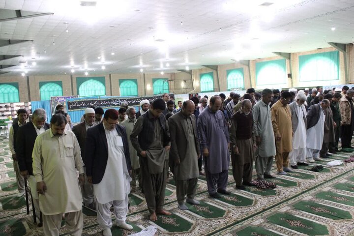 تصاویر/ آیین عبادی سیاسی نماز جمعه شهرستان دلگان