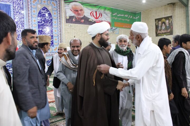 تصاویر/ آیین عبادی سیاسی نماز جمعه شهرستان دلگان