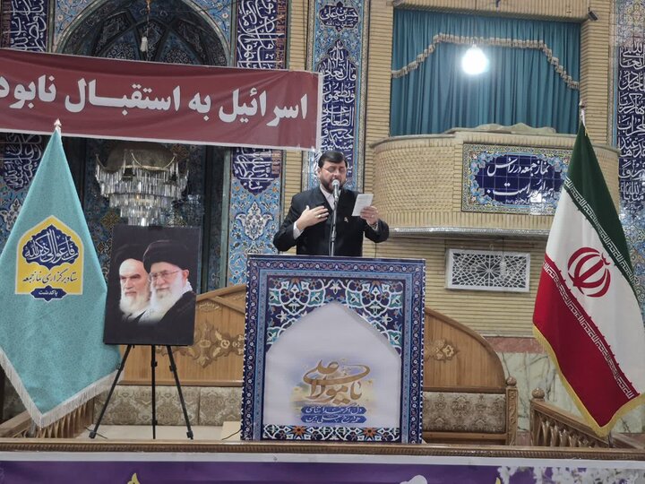 تصاویر/ نماز عبادی سیاسی جمعه پاکدشت