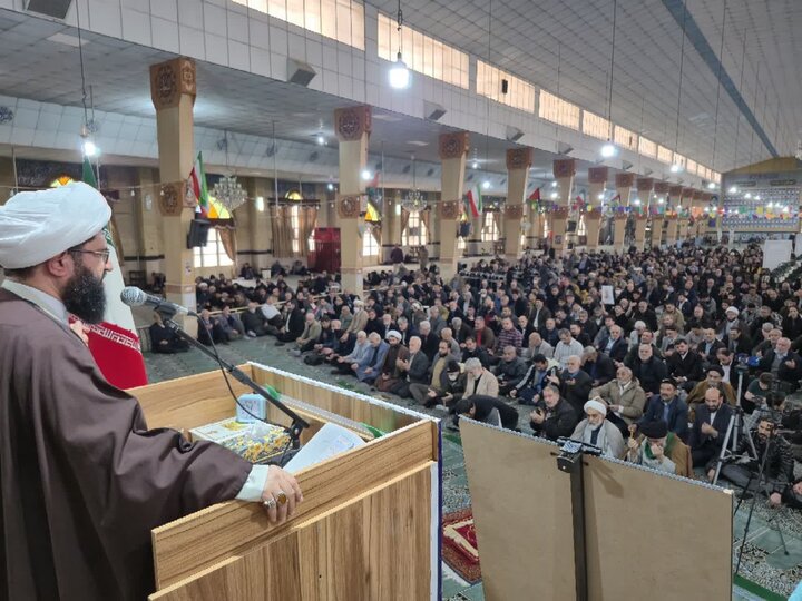 تصاویر/ نماز عبادی سیاسی جمعه پاکدشت