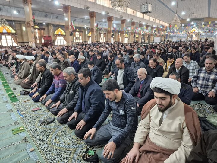 تصاویر/ نماز عبادی سیاسی جمعه پاکدشت