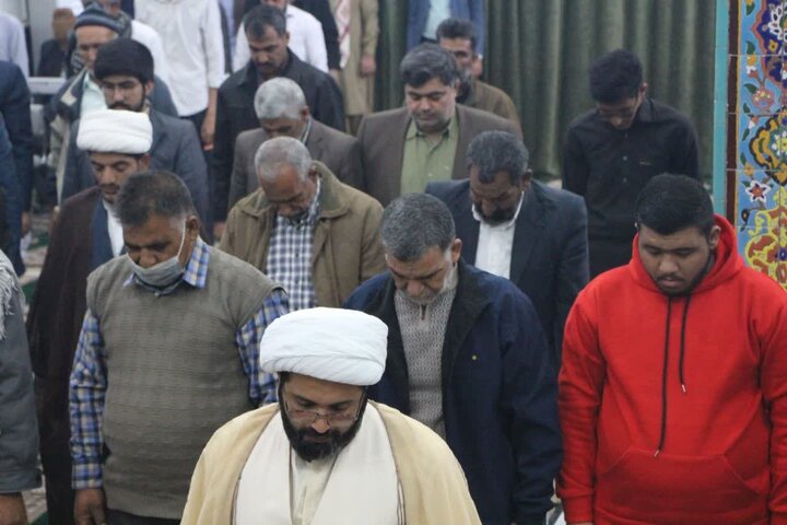 تصاویر/ آیین عبادی سیاسی نماز جمعه شهرستان بنجار